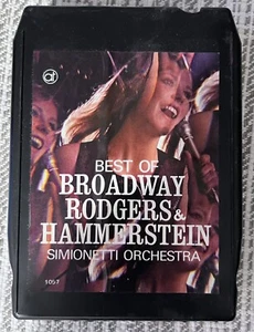 Rodgers And Hammerstein best Of broadway 8-Track - Picture 1 of 2
