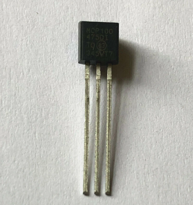 MCP100-475DI/TO Processor Supervisor 4.625V 1 Active Low/Push-Pull TO92 - Image 1 of 1