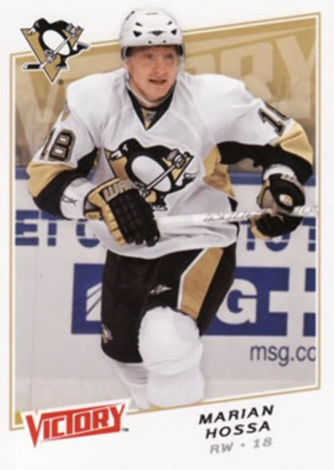 #44 Marian Hossa - Pittsburgh Penguins - 2008-09 Upper Deck Victory Hockey - Image 1 of 1