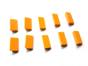 Lego(R) -  Slope 30 1 x 2 x 2/3, hell orange - 10 Stück - neu - Bild 1 von 2