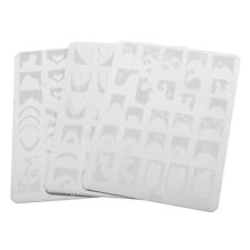 Nail Stamp Tool Set - 3 Plates for DIY Manicure Decoration-ED