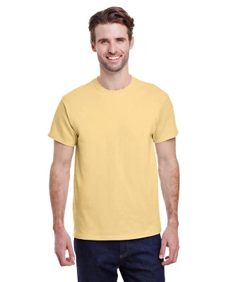 Gildan Mens G500 Solid Heavy Cotton Plain Short Sleeve Blank Casual Fit T-Shirt - Image 1 of 2