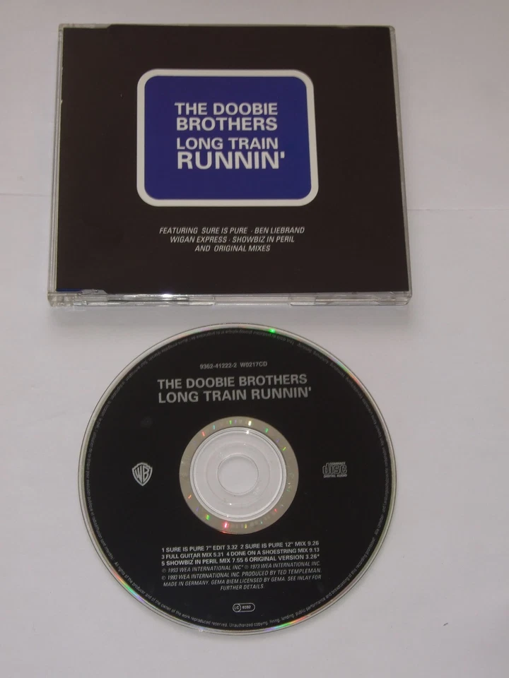 DOOBIE BROTHERS   LONG TRAIN RUNNIN   CD Single. 1993  GOOD CONDITION - Image 1 of 1
