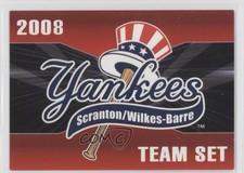 2008 Choice Scranton/Wilkes-Barre Yankees Checklist