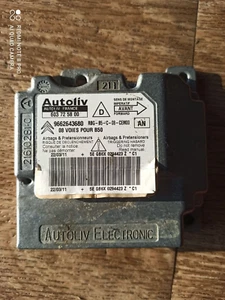 CENTRALE AIRBAG CITROEN C4 COUPE PHASE 1 I 1.6HDI 90 CV 2005 9662643680 - Picture 1 of 4