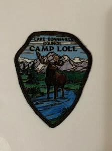 Parche Loll Campamento Boy Scout - Lago Bonneville Consejo BSA Insignia Alce - Imagen 1 de 4