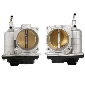 2x Throttle Body For 2008-2020 Nissan 370Z INFINITI Q50 Q70L EX37 G37 M35h 3.7L - Picture 1 of 6