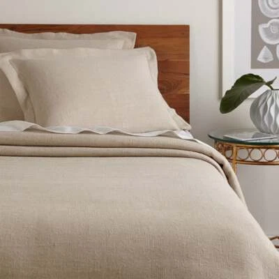 New Collen Ivory King Size 107" x 96" Duvet Cover  by Quiltbay - Image 1 of 2