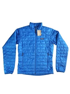 Chaqueta Patagonia Nano Puff Azul Sin Fin Para Hombre Talla Mediana Nueva - Imagen 1 de 12