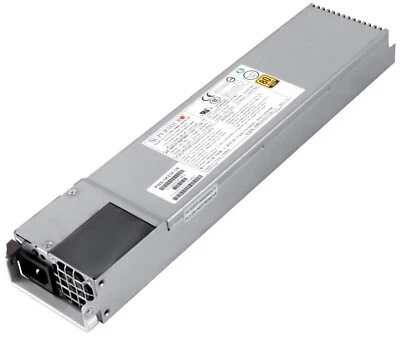 NETZTEILE SuperMicro PWS-1K21P-1R 1200WATT 1U 80 PLUS GOLD 1xFAN HOT-SWAP - Bild 1 von 3
