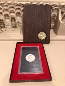 Sammlerstück 1972-S Silber Eisenhower Dollar Proof in Kunststoff mit OVP  - Bild 1 von 5