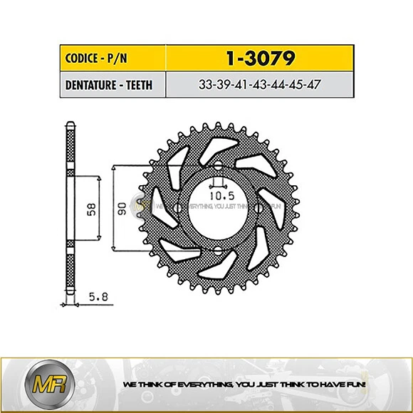 MODELO HONDA CMX C REBEL 250 2000 ACERO SUNAR 520 CON 45 DIENTES Foto 1 de 1