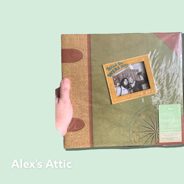 Álbum de recortes Wish you were here tema carga superior de 20 páginas usado Foto 1 de 2