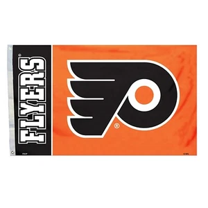 NHL Philadelphia Flyers 3' x 5' Polyester Flag Hockey Indoor/ Outdoor New Orange - Picture 1 of 1