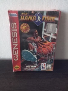 1996 NBA Hang Time Sega Genesis New In Box Cardboard Box - Picture 1 of 11