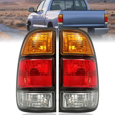 For Toyota Tundra 00-06 Rear Tail Lights Brake Lamps Assembly W/Bulb Left+Right - Изображение 1 из 4