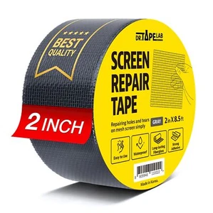 Window Mesh Screen Repair Kit Tape, Strong Adhesive & Waterproof, Covering up... - Picture 1 of 6