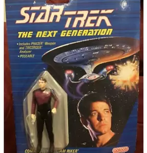 Figura de acción Galoob Star Trek Commander Collector 1988 nueva sin usar, en caja - Imagen 1 de 2