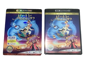 Sealed! Aladdin Walt Disney Signature Collection 4K UHD Blu-ray + Slipcover New! - Picture 1 of 9