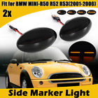 For Mini Cooper R50 R53 R52 MKI S JCW Side Indicator Repeater Light Dynamic LED