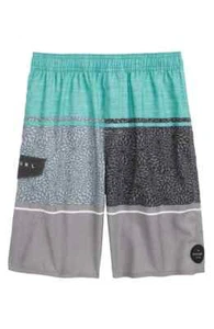 Rip Curl Big Boy's L Board Shorts Swim Trunks Elastic Waist First Point Volley - Picture 1 of 1