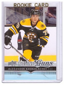 Alexander Khokhlachev 2014-15 Upper Deck Sr.1 Young Guns Rookie Card #204