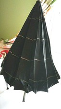 Vintage Parasol Umbrella Black