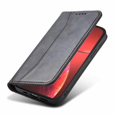 Wallet Case For iPhone Mini X XS XR 13 12 11 Cover Pro Max Flip 6s 7 8 Plus Card - Image 1 of 4