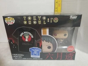 Tokyo Ghoul:re Toru Mutsuki Funko Pop & T-Shirt Set Gamestop Investigator L GRÖSSE - Bild 1 von 7