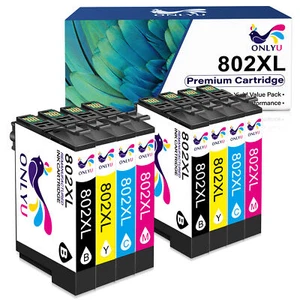 T802 802XL Tintenpatrone für Epson Workforce Pro WF4730 WF4720 WF4734 WF4740 Posten - Bild 1 von 9