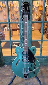 Gretsch G2627T Streamliner Center Block 3-Pickup Electric Georgia Green wBigsby - Picture 1 of 17