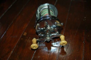 Vintage South Bend No. 917 Chrome Fishing Reel Made in the USA Working - Picture 1 of 14