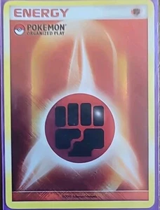 Fighting Energy • Crosshatch Holo Pokémon Organized Play Promo • 2009 - Picture 1 of 1