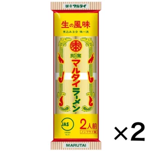 Marutai Instant TONKOTSU Ramen 2Serving Non Fried Straight Noodle 2Pack Set 164g - Picture 1 of 6
