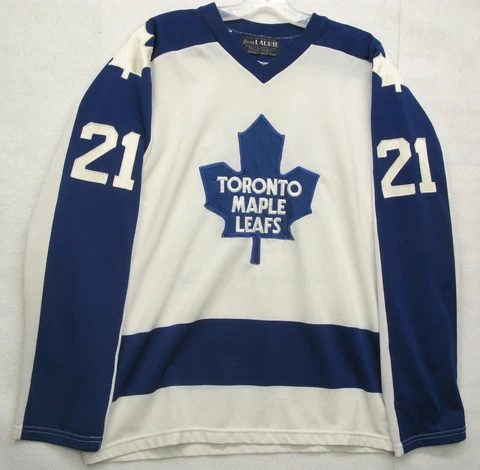 VTG Borje Salming Toronto Maple Leafs 1970s Doug Laurie Maska NHL Hockey Jersey Cover