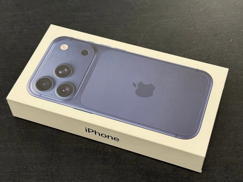 Apple iPhone 17 Pro 256GB Deep Blue Blau Ohne Simlock NEU & OVP Sofort Lieferbar - Bild 1 von 1