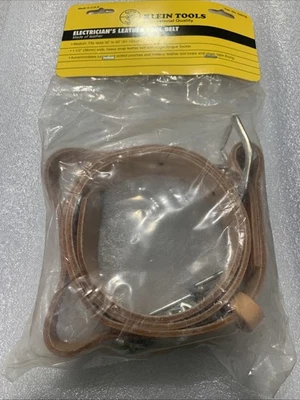 Klein Tools 5207M Electrician's Leather Tool Belt, 32-Inch-40-Inch - Image 1 of 4