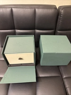 Genuine BALL Watch Co Official Watch Box Case Inner, Outer, Pillow Full Set - Image 1 of 3