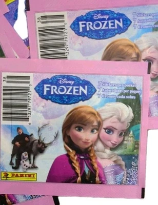 Pegatinas álbum Panini Disney Frozen 10 paquetes de 7 cada 70 en total 2013 coleccionables Foto 1 de 3