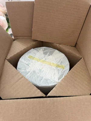 Partylite 6x8  PINE BERRY 3 Wick Pillar Candle *****HUGE****** NEW IN BOX   - image 1 of 4