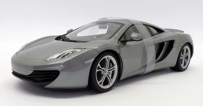 Autoart 1/18 Scale Model Car 76007 - McLaren 12C - Silver - Image 1 of 4