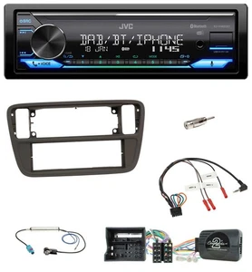 JVC Bluetooth DAB USB Lenkrad Autoradio für Seat Mii Skoda CitiGo 11-16 52-Pin - Bild 1 von 11