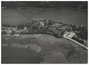 ZZ-1126/ Schwerin bei Groß Köris  Foto Luftbild 18 x 13 cm ca.1938 - Picture 1 of 2