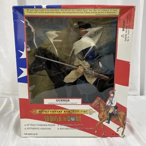 Soldados del Mundo Artillero Ejército Continental Guerra Revolucionaria 98403 - Imagen 1 de 5