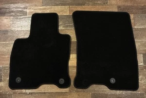 2022-2025 Ford Maverick HEV Hybrid only OEM Black Carpet Front Floor Mats Pair - Picture 1 of 10