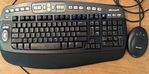 VTG Microsoft Wireless Desktop Elite Keyboard 1011 Translucent Key Mechanical - Picture 1 of 9