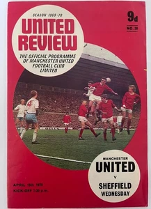 Manchester United - Sheffield Mittwoch 15. April 1970 - Bild 1 von 3