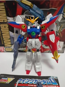 Vintage Gundam Wing Zero Mobile Suit Action Figure 1/144 Model Kit w/ Box No Man - Picture 1 of 4