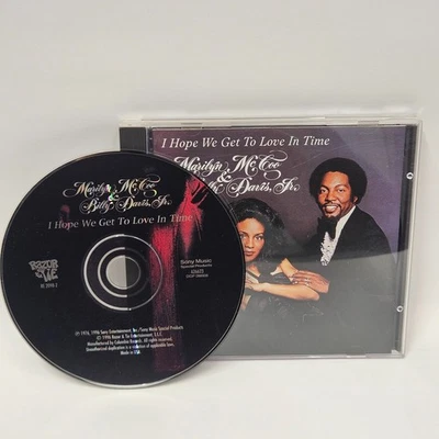 Marilyn McCoo & Billy Davis Jr. - I Hope We Get To Love In Time CD, 1996 - Image 1 of 3