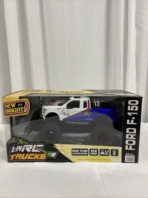 New R/C Bright Ford F 1:50 R/C Trucks - Ages 6+ - Image 1 of 4